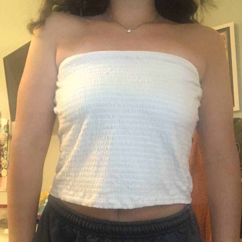 White Tube Top